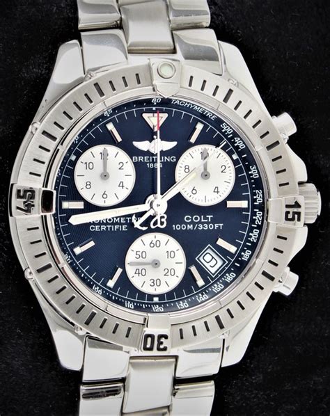 breitling colt chronograph certifie